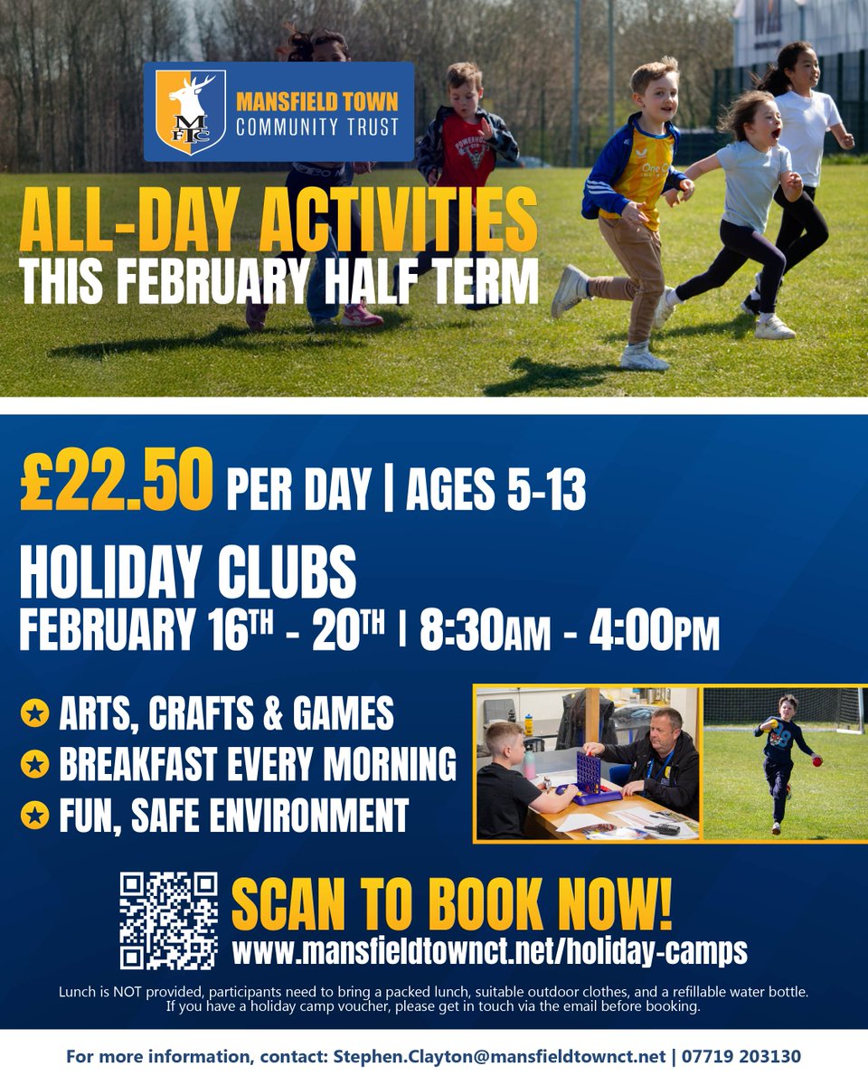 Mansfield Town Community Trust tweet media