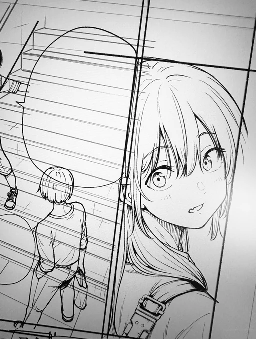 今夜も1コマずつ。

深夜に描いてると楽しいな〜・・・
とか言ってる場合じゃないくらい進捗が危機的。

でも今月何度も都心に出る用があったし、単行本の発売月だったからやばくもなるよ・・・、と言い訳をしたい。 