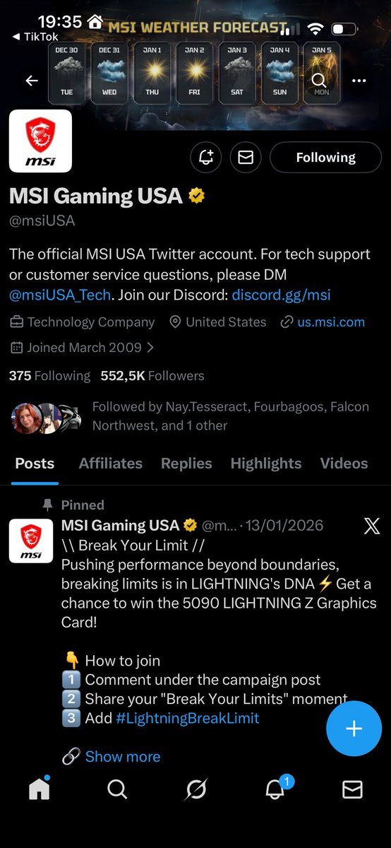 _Millie_j's tweet photo. @brittnaynay3 @msiUSA I’d love to win this. I wanted to play games for a very long time but my current pc only barely runs valorant and I’m too broke to buy a real gaming pc. Still good luck to everyone! https://t.co/UsrBCafSgA