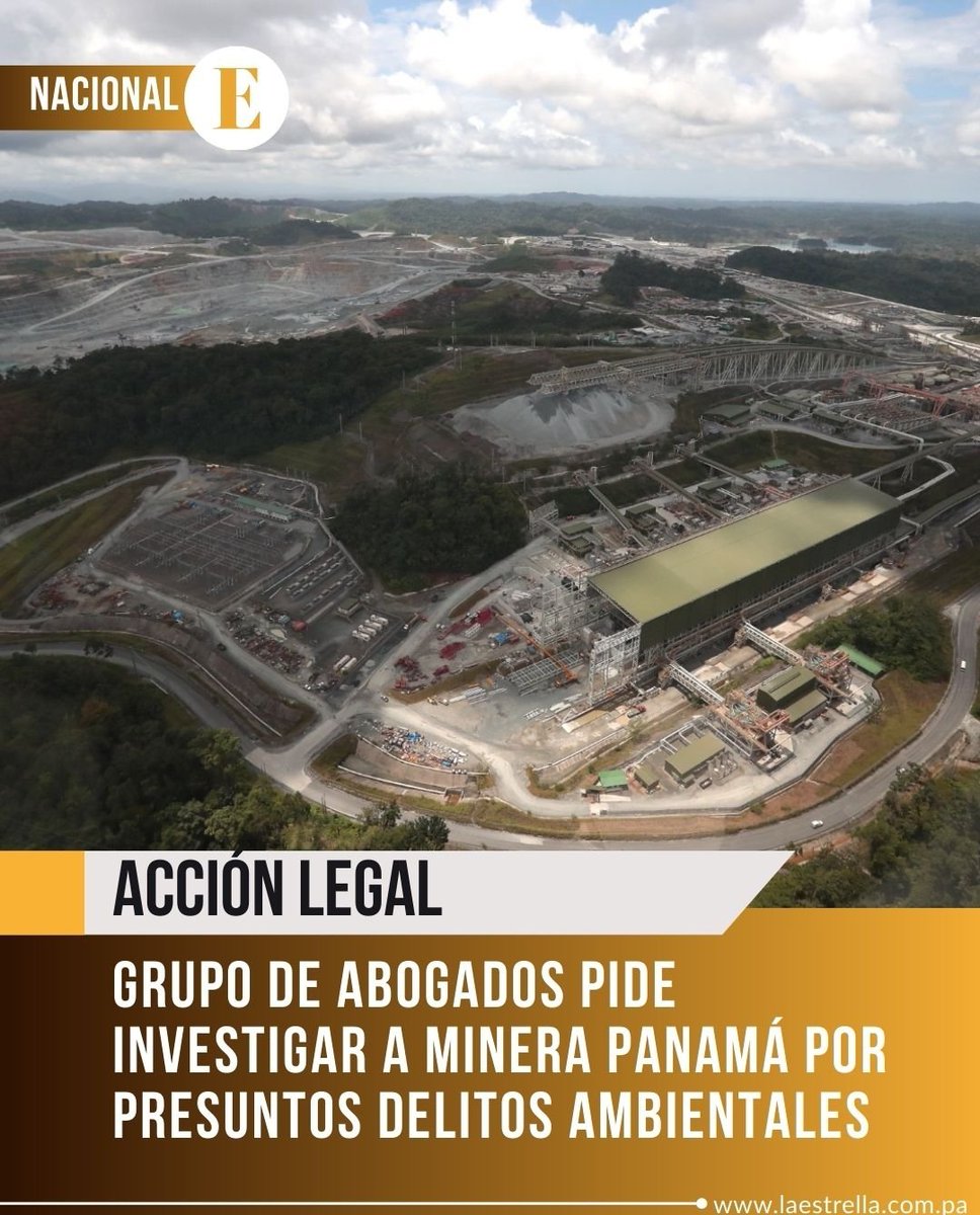 De esto no hablan los fariseos yessmann de la corrupta <a href="/Cobre_Panama/">Cobre Panamá</a>. Más del 60% no esta de acuerdo con esa mina aunque gasten millonarias sumas en relaciones públicas fraudulentas