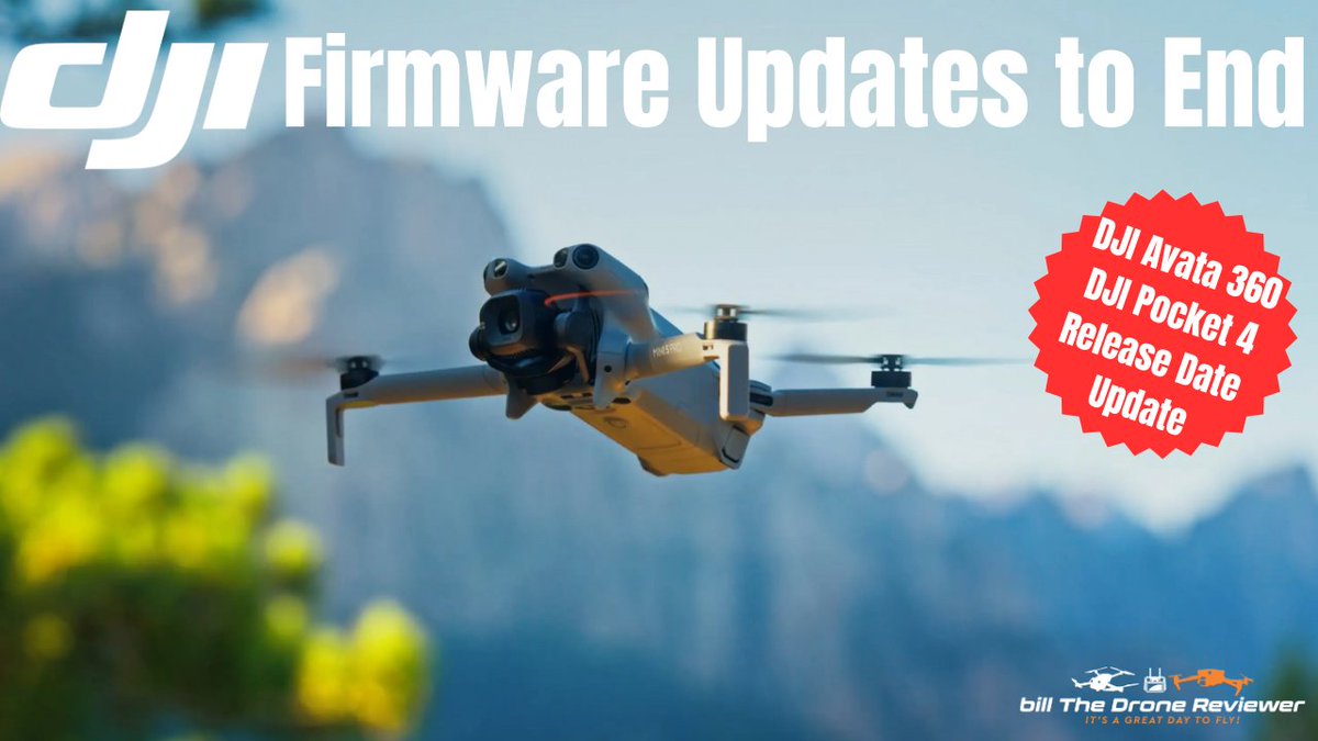 BillDroneReview's tweet image. Updates on the release dates for the DJI Avata 360 &amp;amp; DJI Pocket 4 plus we break down what DJI Firmware Updates Toe End means 

DJI Firmware Updates to End youtu.be/NPkfU5YtnA8?si… via @YouTube 

#DJIFirmwareUpdates #DJIAvata360 #DJIPocket4