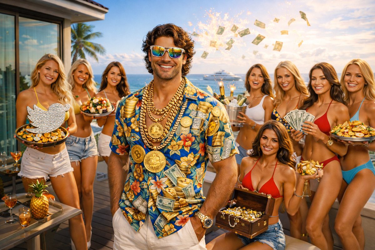 mycgroup's tweet photo. We gonna be living that $blw life my peeps. 
#memecoin #btc #pumpdotfun #miami #crypto #bitcoin https://t.co/MljbpSBYX6