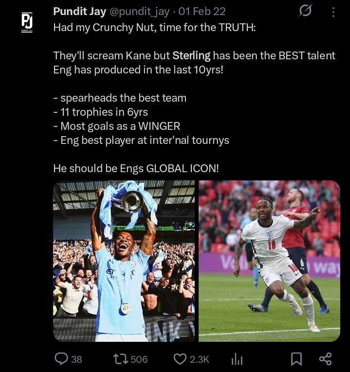 Pundit Jay tweet media