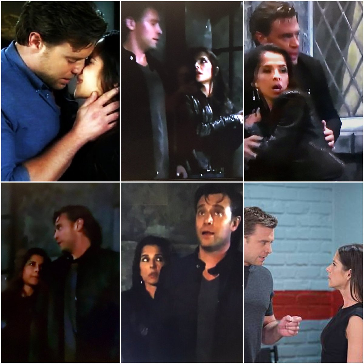 Day 6, I have so many favorites, this is a collage of #KellyMonaco &amp; #BillyMiller 💕
#KellyMonacoChemistryQueen 💯💖🫂