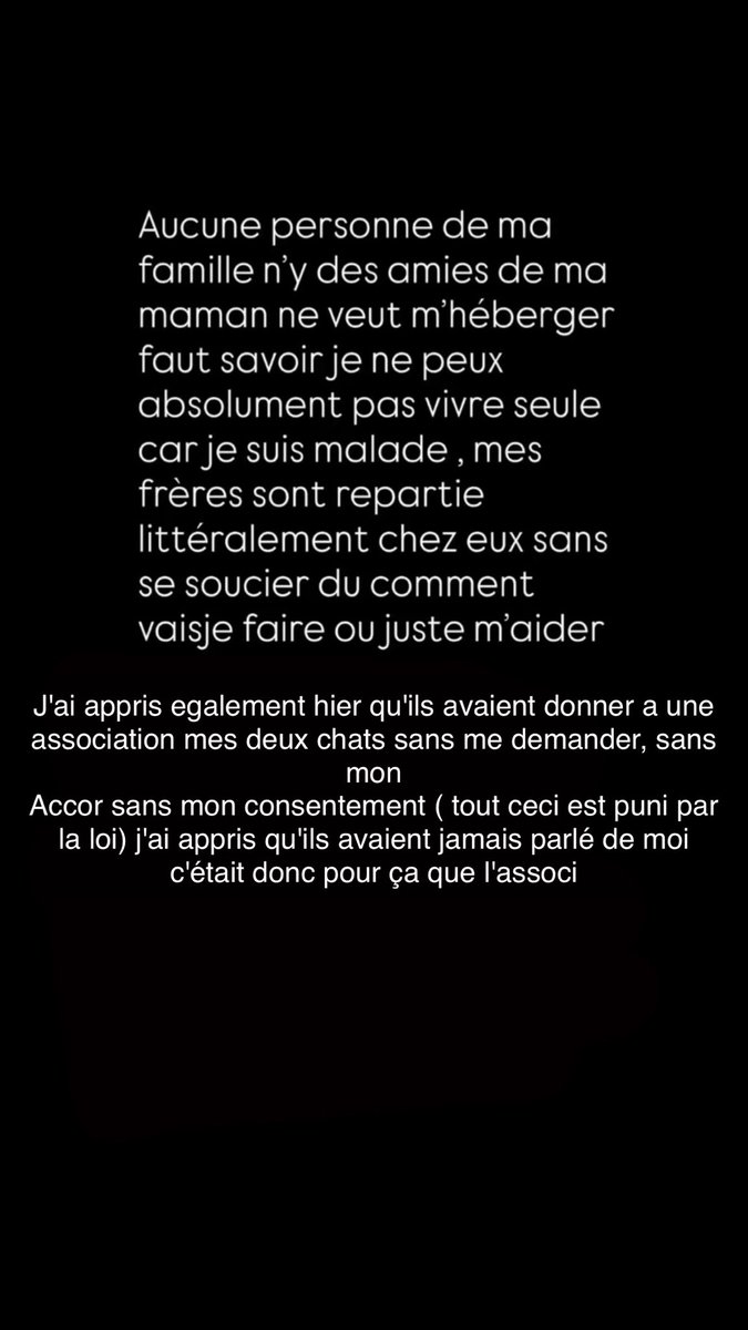 ‼️PAR PITIÉ SVP PARTAGEZ/ RT un MAXIMUM 
MON HISTOIRE ‼️ j'ai vraiment besoin d'aide(tout conseils/aide je prends)
Taggez un maximum de personnes(média justice influ toute personne pouvant m'aider ) pour que j'arrive à obtenir de l'aide et que ça finisse entre les bonnes mains