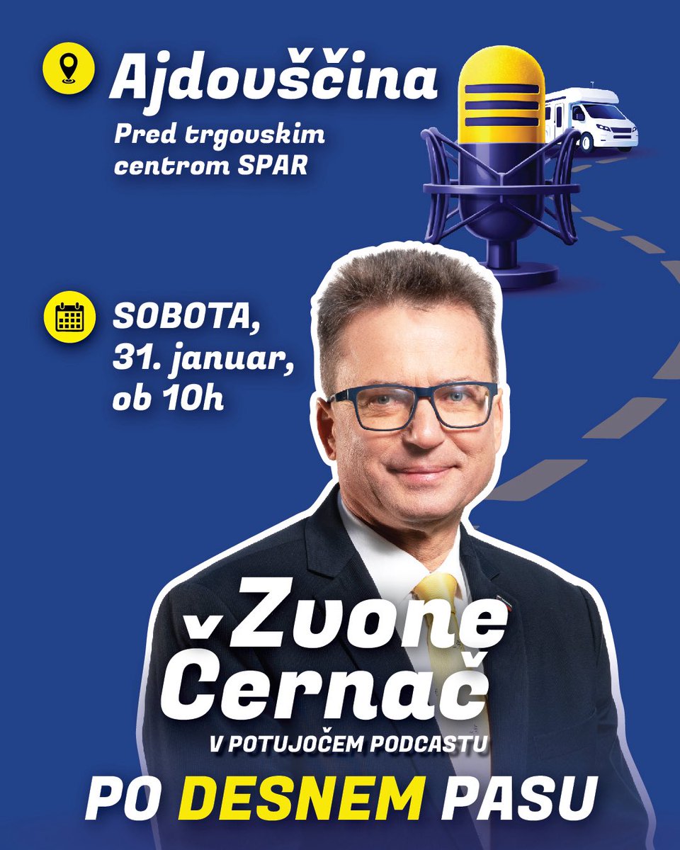 Jutrišnji dan začenjamo v Ajdovščini. 🫵🇸🇮