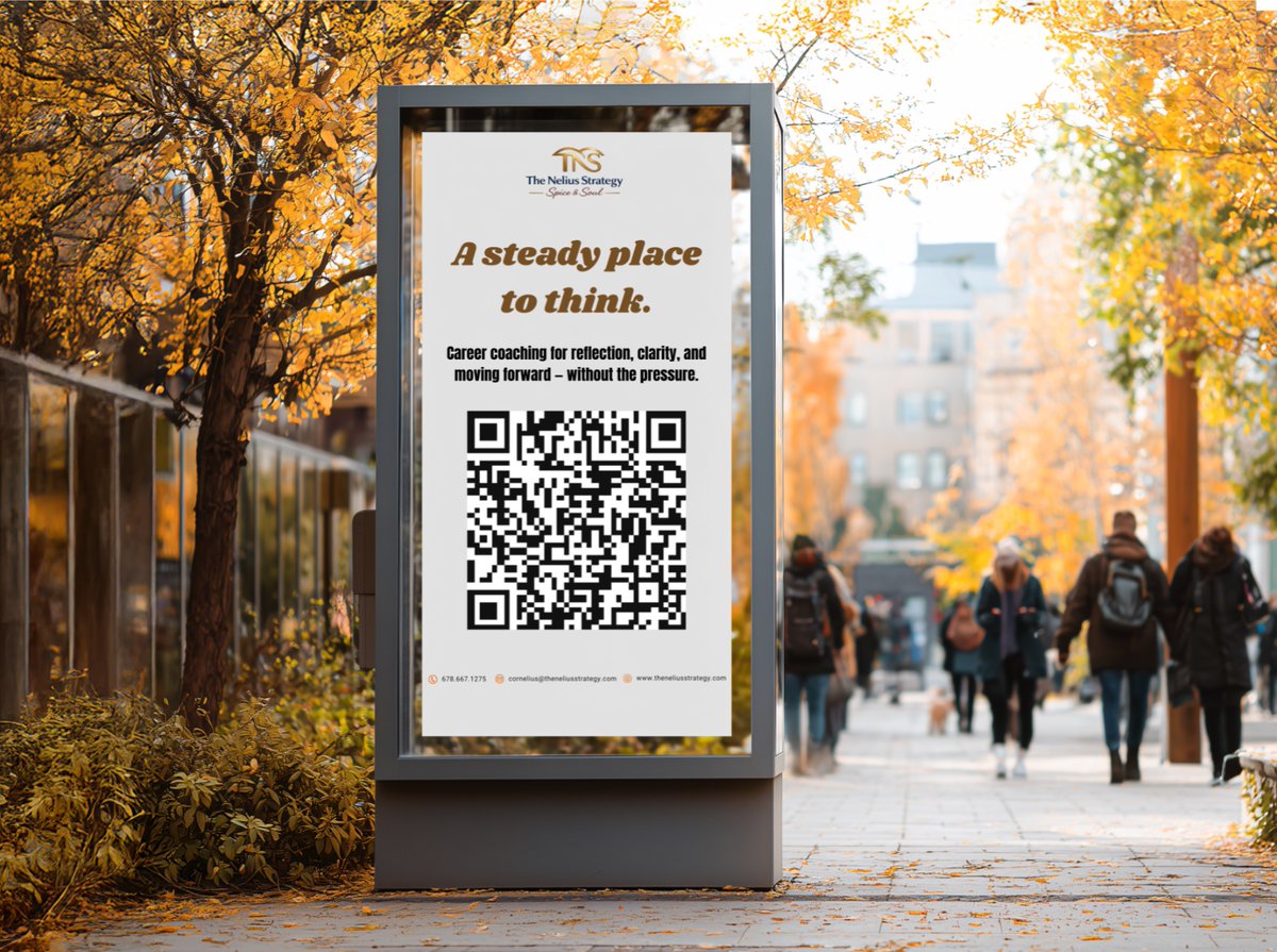 #Short. #Focused. #Accessible.

This focused coaching conversation helps you work through one key issue around work, leadership, or personal growth—clearly and efficiently.

👉Scan to book your session and move forward with intention.