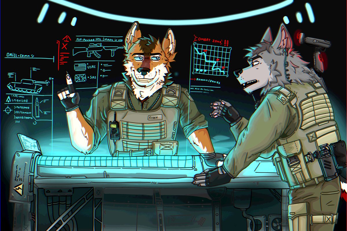 Comm for <a href="/RyderPapi/">Ryder</a> 
Thanks!! 
#furry #furryartist