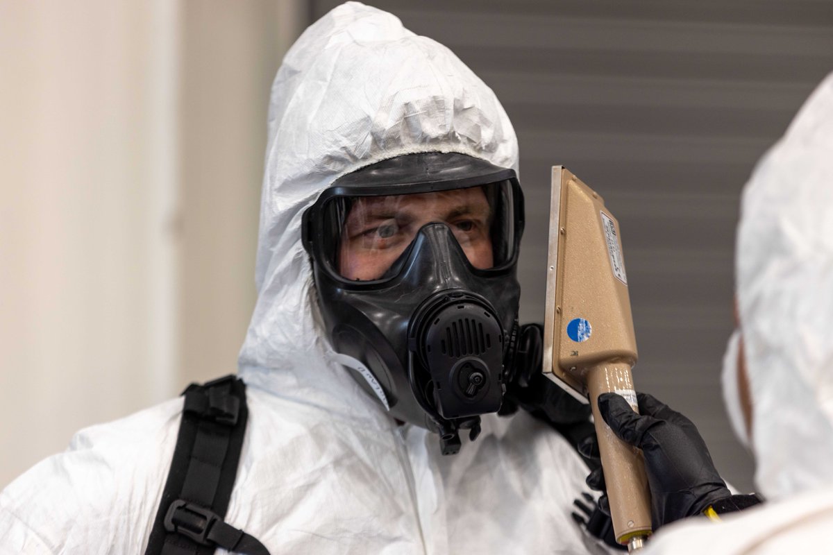 20thCBRNE's tweet photo. Soldiers from the 20th CBRNE Command’s Nuclear Infrastructure Exploitation Teams 1 and 2 completed an eight-day integrated training exercise with three CBRNE Response Teams from the 110th Chemical Battalion on Aberdeen Proving Ground, Md, Jan. 21, 2026.

#LibertyWeDefend https://t.co/14v6UeJh7C