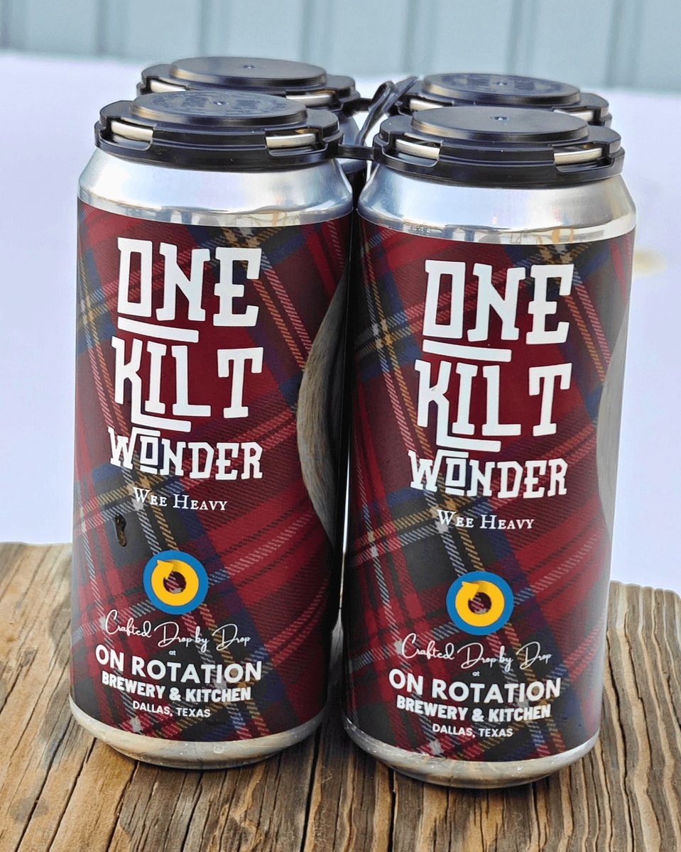 Don't cry over spilled scotch ale. 😭 

We get knocked down...but we get up again. Our 𝑶𝒏𝒆 𝑲𝒊𝒍𝒕 𝑾𝒐𝒏𝒅𝒆𝒓 Wee Heavy is back on tap and in 4-packs to go! 🍺 

𝑶𝒏𝒆 𝑲𝒊𝒍𝒕 𝑾𝒐𝒏𝒅𝒆𝒓 🏴󠁧󠁢󠁳󠁣󠁴󠁿 
𝟿.𝟾% 𝙰𝙱𝚅 𝚆𝚎𝚎 𝙷𝚎𝚊𝚟𝚢