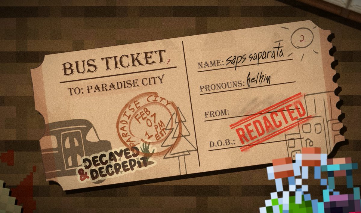 sapsarata's tweet image. Something's brewing...🧪
#decayedtwt