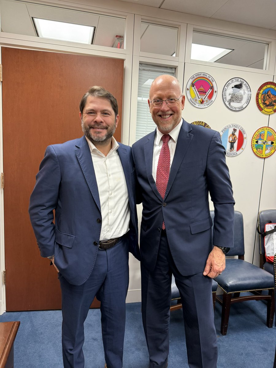 MayorofBuckeye's tweet photo. Great visit to DC for the @usmayors winter meeting to learn and advocate for Buckeye and our residents on issues like transportation and water. Thank you to @SenMarkKelly &amp; @SenRubenGallego for taking the time to meet during our visit. https://t.co/JuQF4pqq50