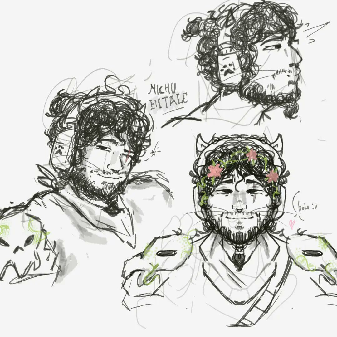 _BL4ZY_'s tweet image. Jeje 

#mishifufanart #michu