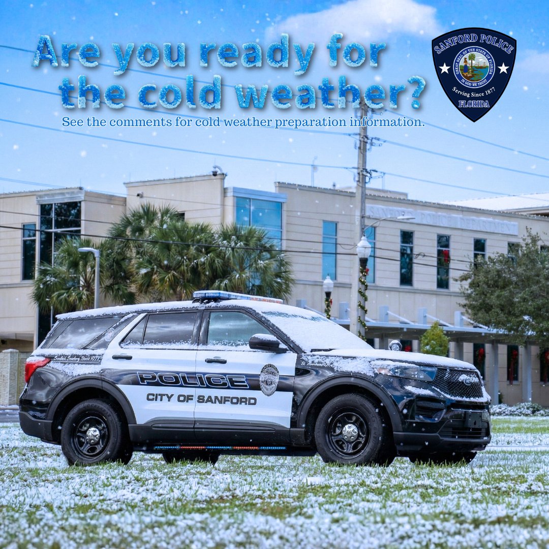 A cold front is heading toward Florida this weekend, are you prepared? Being prepared includes bringing pets indoors or providing them a warm shelter, checking on vulnerable neighbors, and using space heaters safely by keeping them away from anything that can catch fire. Never