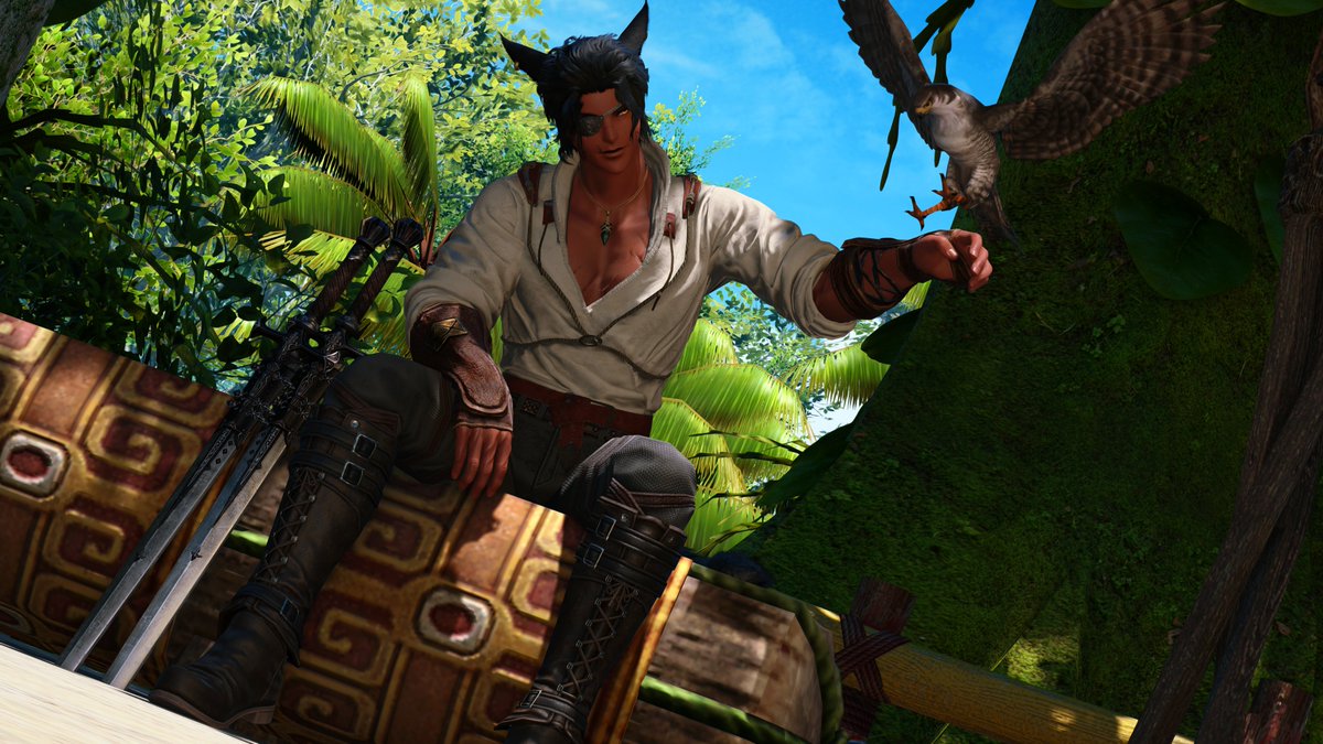 "You contracted a hunter, yeah? Let's talk."
✦ 
『#FFXIVsnaps|#FFXIVscreenshots| #GPOSERS|#GPOSE|#EorzeaPhotos』