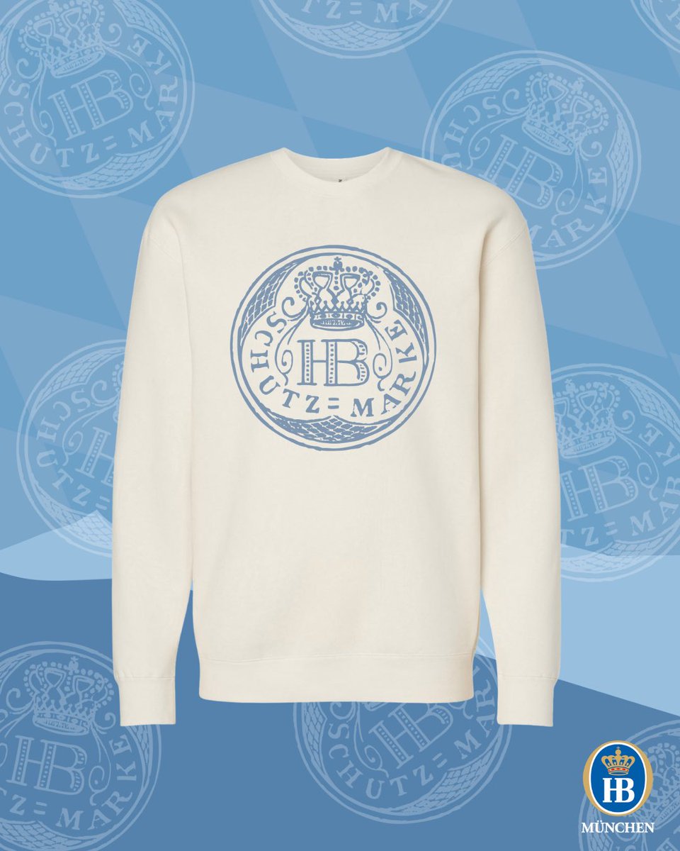 🚨 Hofbräuhaus Helles Crewneck Giveaway! 🚨
The perfect layer for cracking open a can of our new Hofbräuhaus Helles Lager. 🍺
We’re giving away 9 crewnecks featuring our iconic HB Schutzmarke - one of Germany’s oldest trademarks.
Enter now for your chance to win!