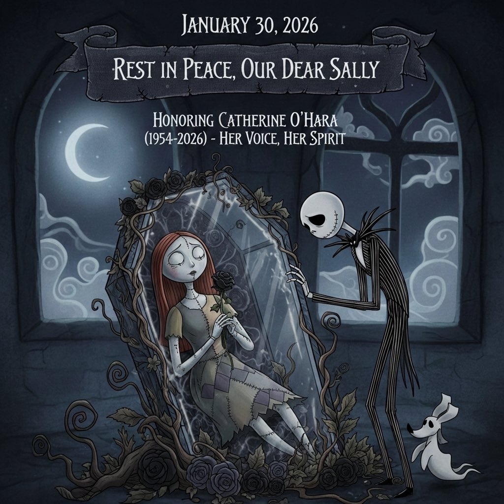 R.IP. Catherine O’Hara #CatherineOhara #Disney #TheNightmareBeforeChristmas
