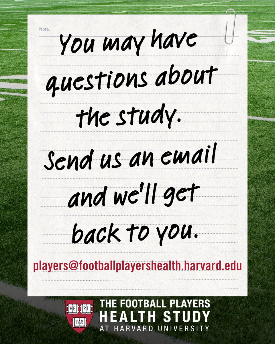 Players Health Study tweet media