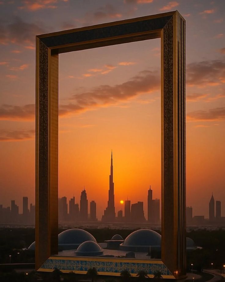 Dubai frame