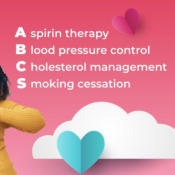 Healthiercole's tweet photo. ❤️ Health hack! The ABCs of heart health can reduce your risk of heart disease. This heart month, commit to being heart smart! #HeartHealth #HeartMonth https://t.co/xQcYiHuDmg