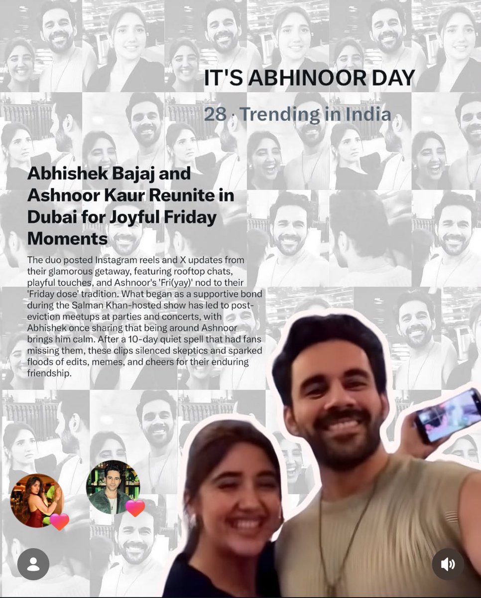 THEY BOTH LIKED THIS 🥹🤍✨ 

 #Abhinoor