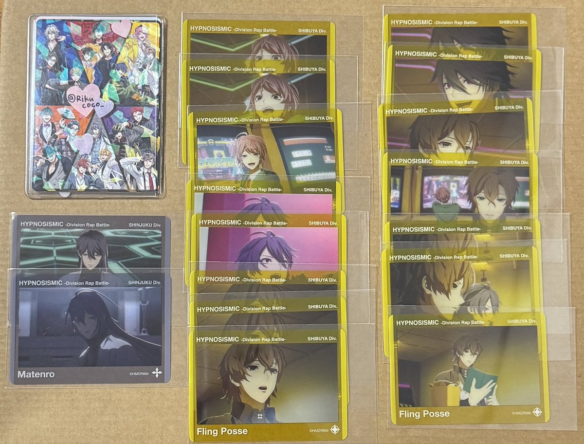 ヒプマイ ヒプノシスマイク ヒプムビ 劇場版 トレーディングクリア