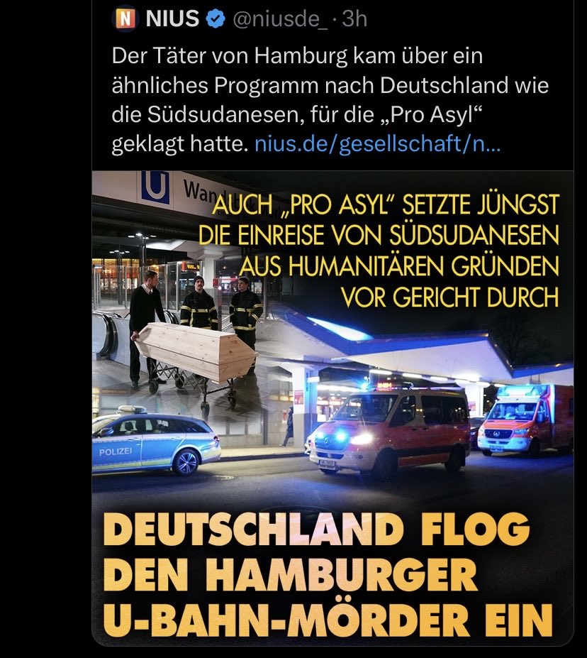 Na da schau an, danke ProAsyl, drecks Verein