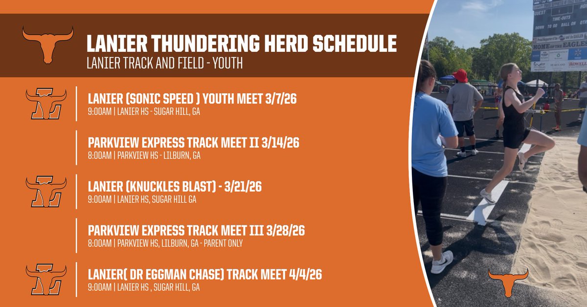 Lanier HS Track and Field tweet media