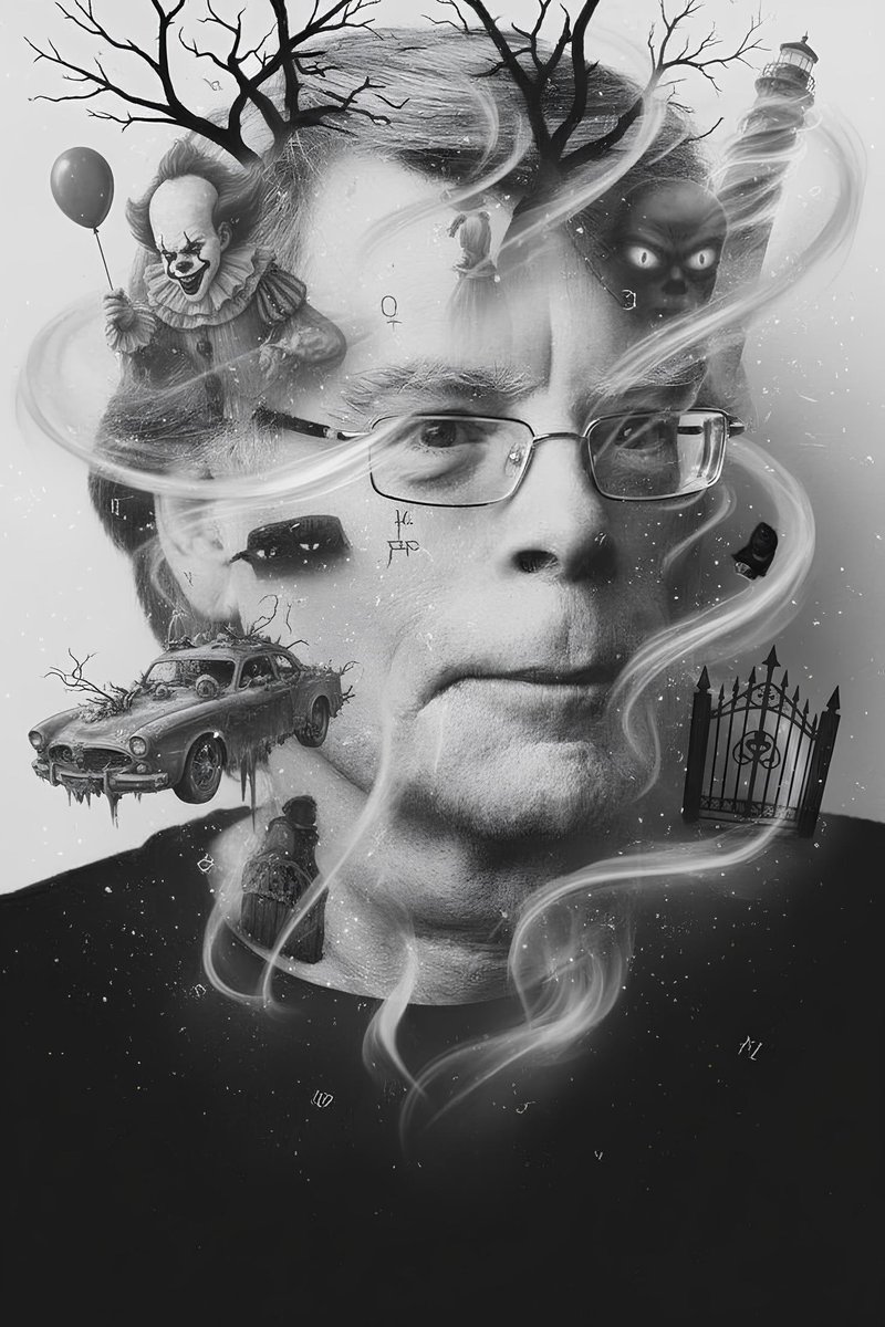 Stephen King fait partie de ces auteurs qui traversent une vie entière.
De Shining à Ça, de Misery à Christine, ses livres m’accompagnent depuis l’adolescence, sans jamais me lasser ! 

Pas seulement un roi de l’horreur, mais un immense raconteur d’histoires ! 

Je dédie ce tweet