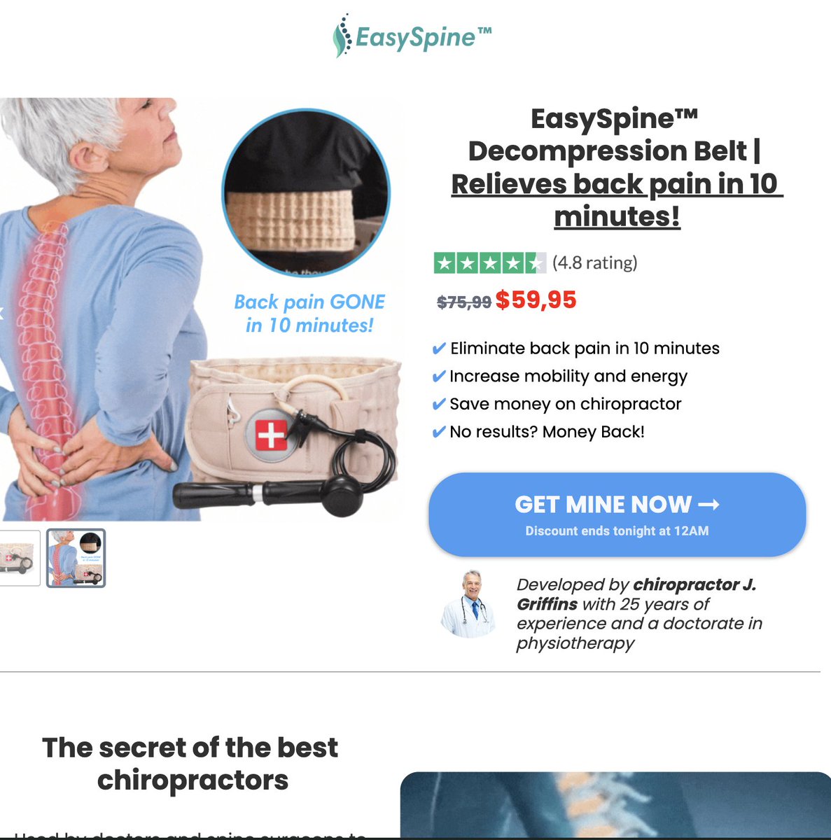 I made €176,898 dropshipping a decompression belt.

Funnels + health &amp; beauty products = high conversion + 25% profit margin.

Focus on 1 strong problem-solving product
instead of testing 20 products a day.

Like and comment “BELT” and I’ll send you this funnel template.