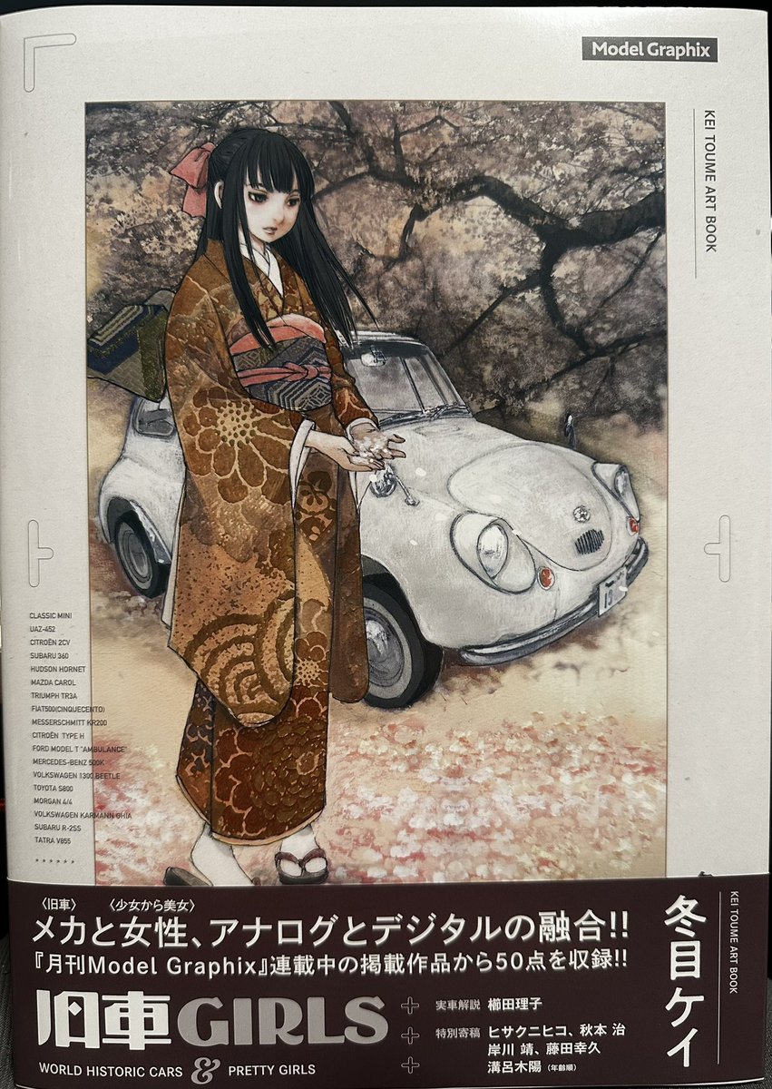 Well, one thing I didn't expect from Toume Kei was a book on cars