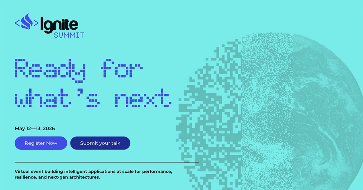 Apache Ignite tweet media