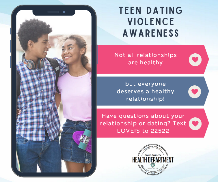 1 in 10 high school students face dating violence. If you’re in a similar relationship, know
this: You are not alone. You are deserving of a healthy relationship. February is
Teen Dating Violence Awareness Month. Learn more at loveisrespect.org.