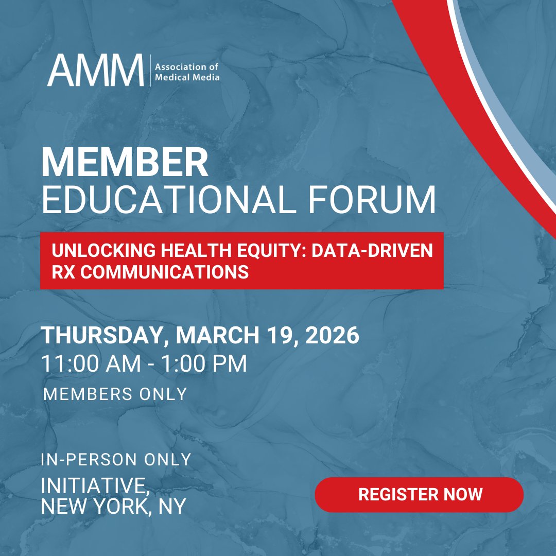 AMMUpdates's tweet image. Registration is now open for our March Educational Forum: Unlocking Health Equity: Data-Driven Rx Communications!
 
📅 Thursday, March 19
🕒 11:00 AM– 1:00 PM 
🏙️ Initiative, 100 W 33rd St, New York, NY 10001; 3rd Floor Cafe 
 
Register: ammonline.org/calendar-of-ev…