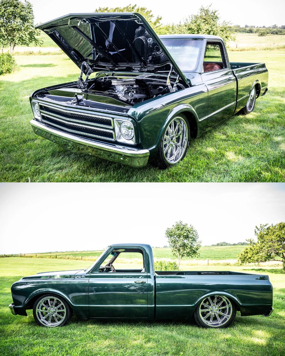 HemmingsNews's tweet photo. Freshly completed 1968 Chevrolet C10 built right from the frame up.
Make An Offer at https://t.co/D4lof4AVt6
#ChevyC10 #1968C10 #CustomTruckBuild #ClassicTruckRestomod #HighEndBuild #TruckRestoration https://t.co/PCD3DsJ4xT