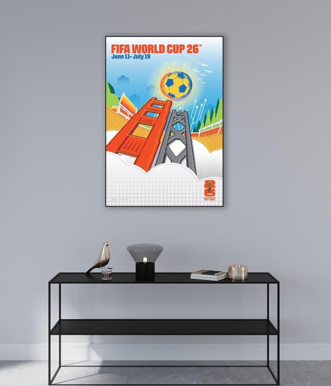 FIFA World Cup 2026™  San Francisco Poster Officially Licensed Merchandise 
 
Wood-mounted — rigid, durable display panel

Sizes: 13" × 19", 16" × 24", 24" × 36" 

Shop Today!👉historicpictoric.com/products/fifa-… 

#HistoricPictoric #FIFA2026 #Soccer #WallArt #History