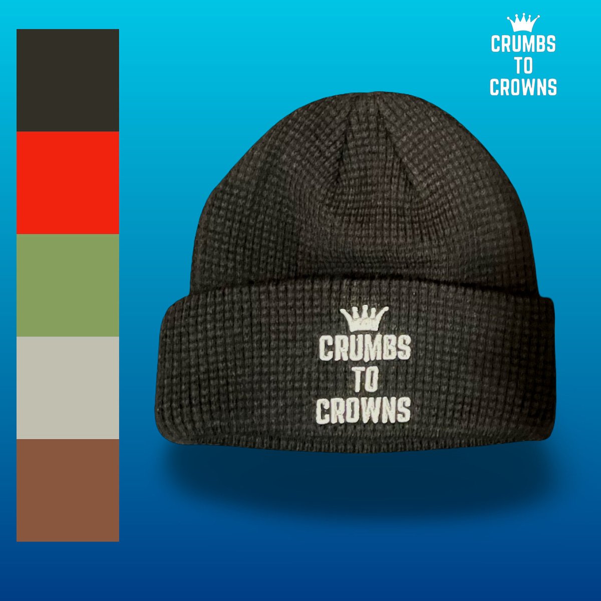 CrumbsToCrowns_'s tweet photo. Black waffle beanies are almost sold out ‼️👑 Get yours at https://t.co/SnqiiFg4TU https://t.co/iOLIk9L4co