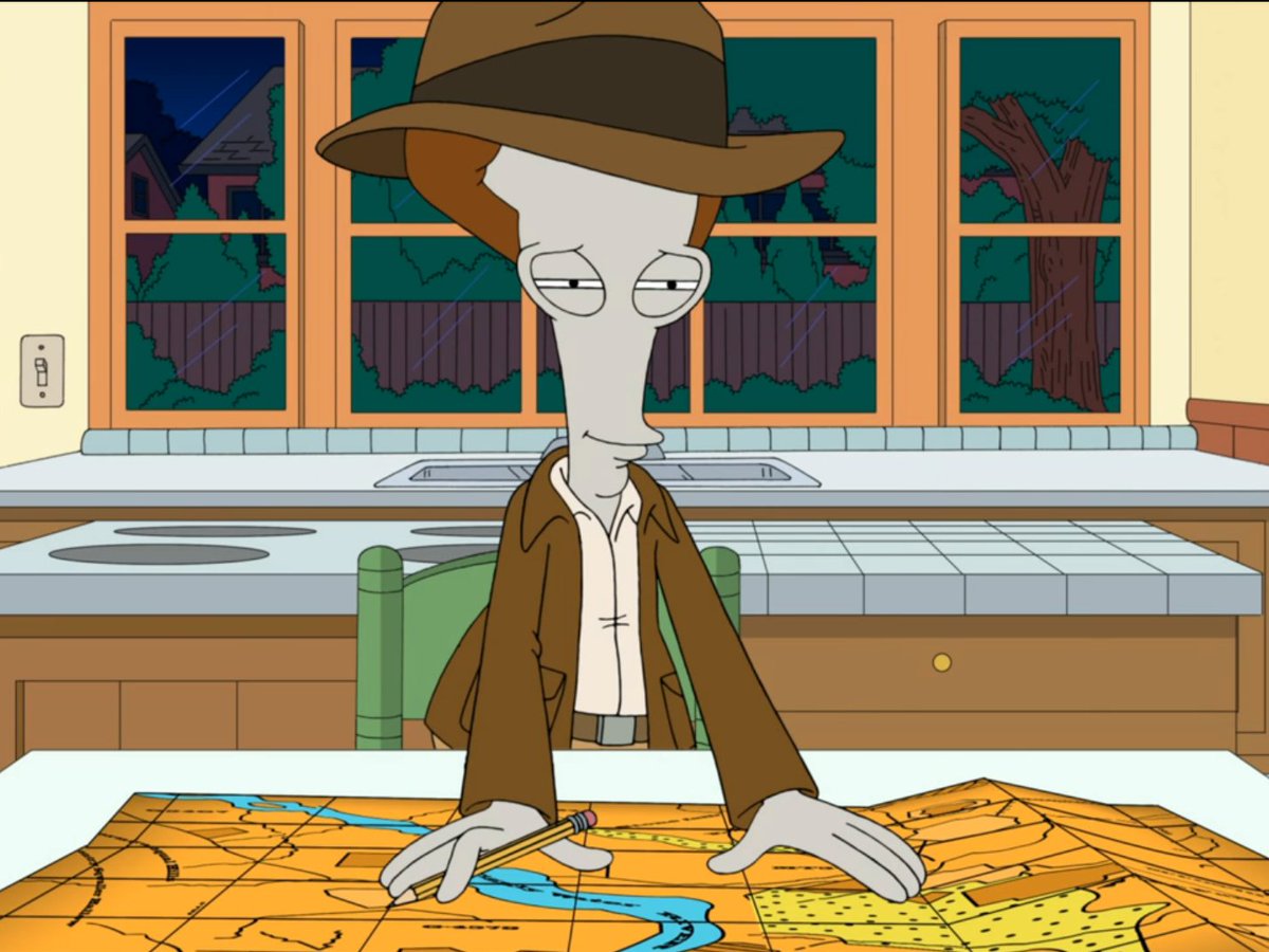 Twill Ongenbone from "The Adventures of Twill Ongenbone and His Boy Jabari" #AmericanDad