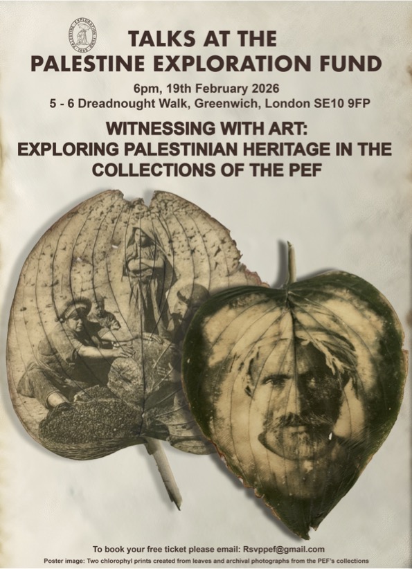 Palestine Exploration Fund tweet media