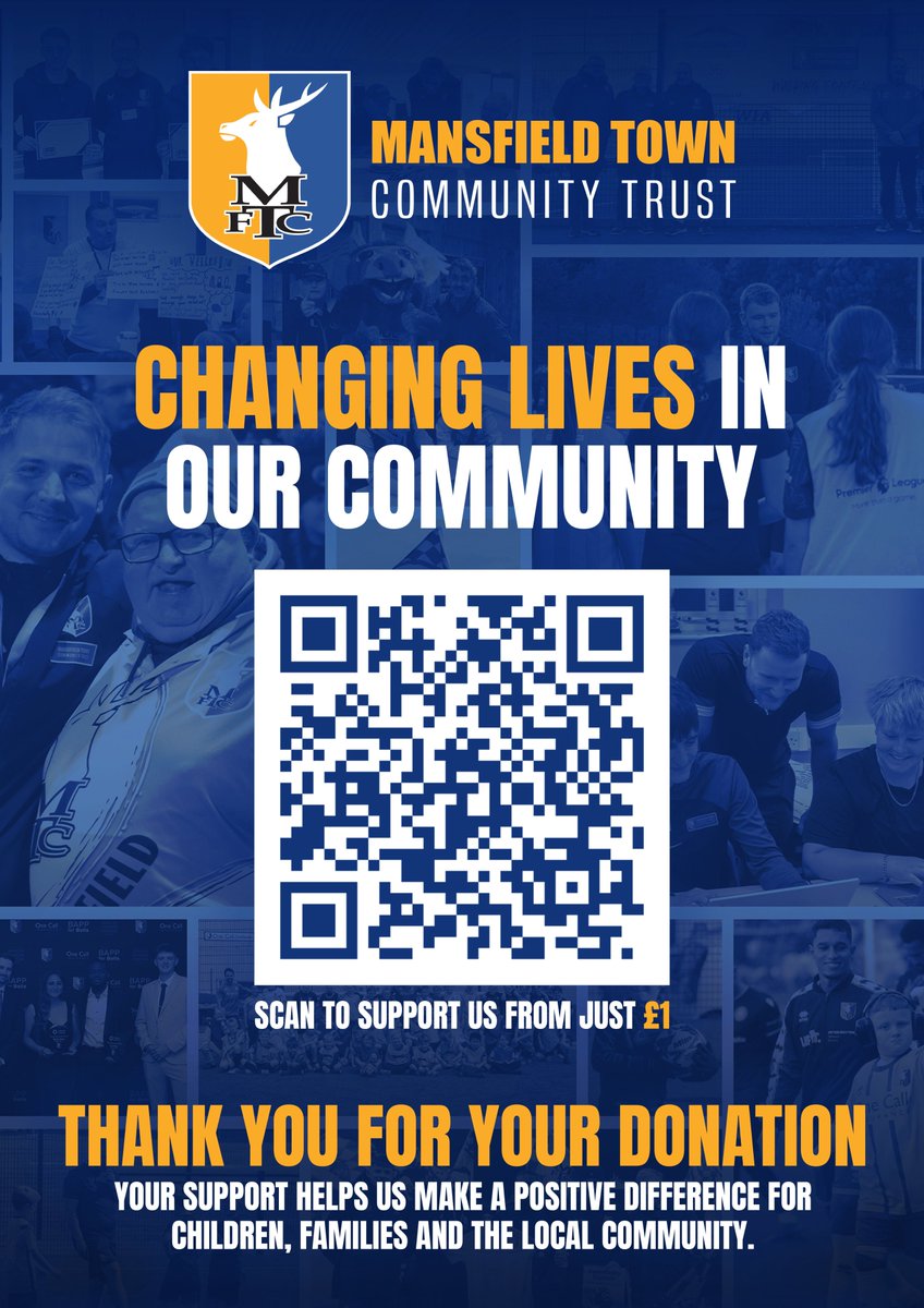 Mansfield Town Community Trust tweet media