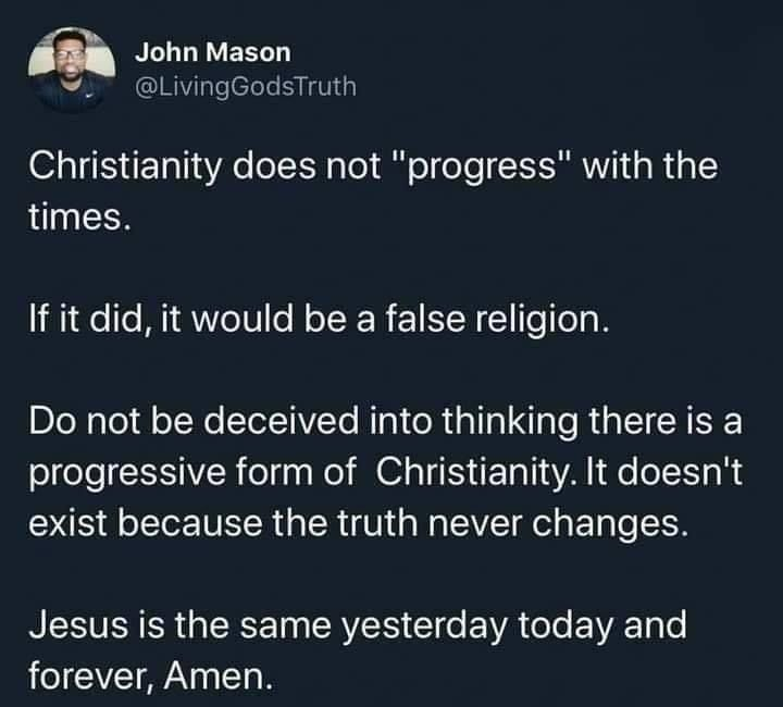 sola_chad's tweet image. Progressive Christianity isn't Christianity.