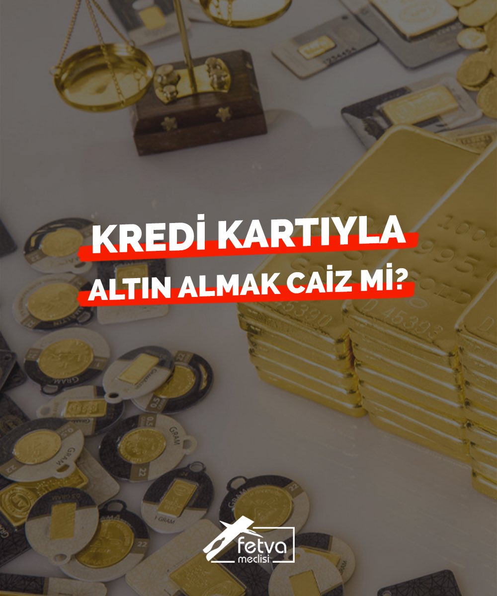 ❓Taksitle veya kartla altın almak caiz mi?

Cevap: Altın ve gümüş taksitle satılamaz. Taksitle satılması caiz değildir. Altın ve gümüş satın alan aldığı altının parasını anında ödemelidir. “Akşam çocukla gönderirim.” dense bile bu bir taksitle satıştır, akşama bile ertelenemez.