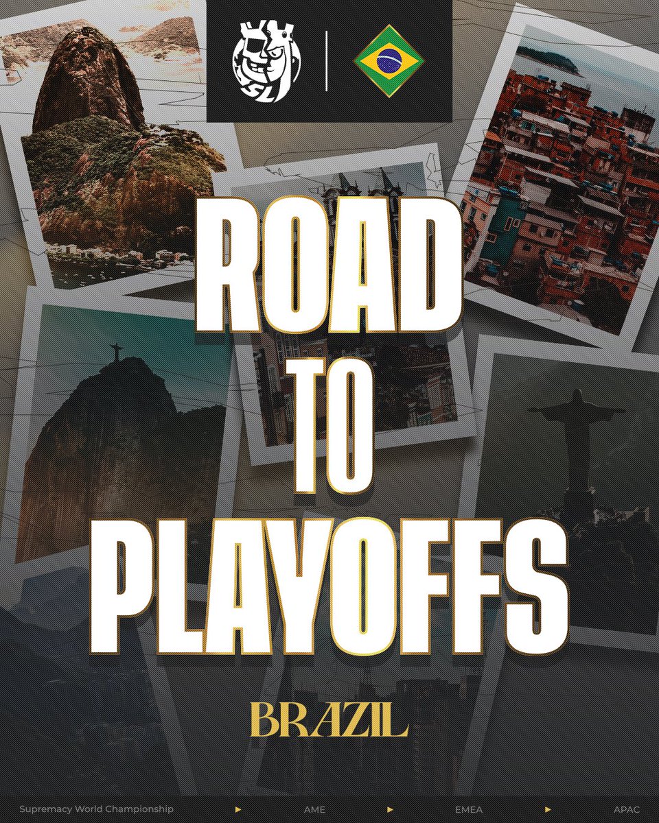 CR_Supremacy's tweet photo. 🟡 𝐐𝐔𝐀𝐋𝐈𝐅𝐈𝐄𝐃 𝐓𝐎 𝐓𝐇𝐄 𝐏𝐋𝐀𝐘𝐎𝐅𝐅𝐒 🗣️
⭐️ @SelBrazilCR 🇧🇷

🇧🇷🏆 BRAZIL — THE REIGNING SUPREMACY WORLD CHAMPIONS — ARE OFFICIALLY THE 2ND COUNTRY TO QUALIFY FOR THE PLAYOFFS! 👑🔥

Although they couldn’t secure their final win in the arena today, they’ve still shown clear dominance throughout the group stage, standing as the undisputed leaders of their group 💪📊

Roster:
@SubTmm
@Pedrotmcr
@lucasxgamercr (C)
@WallaceCR_
@Samuel_Bassotto
@kennedyclash_ 
@TicoRoyale
@FSB_Brook 

#SMCY2026 #WeAreSWC3 #WorldCup #ClashRoyale