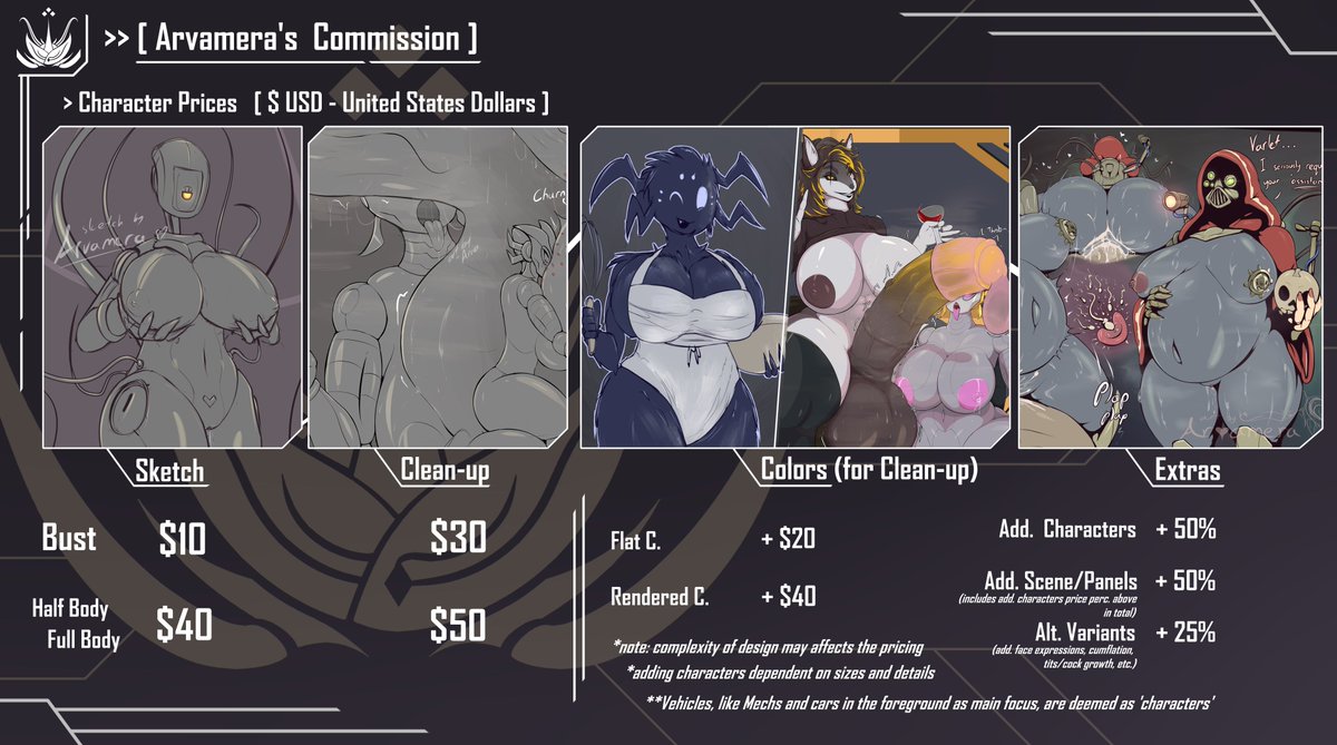 Arvamera (A-405-V) 🔞 (COMMISSION CLOSED) tweet media