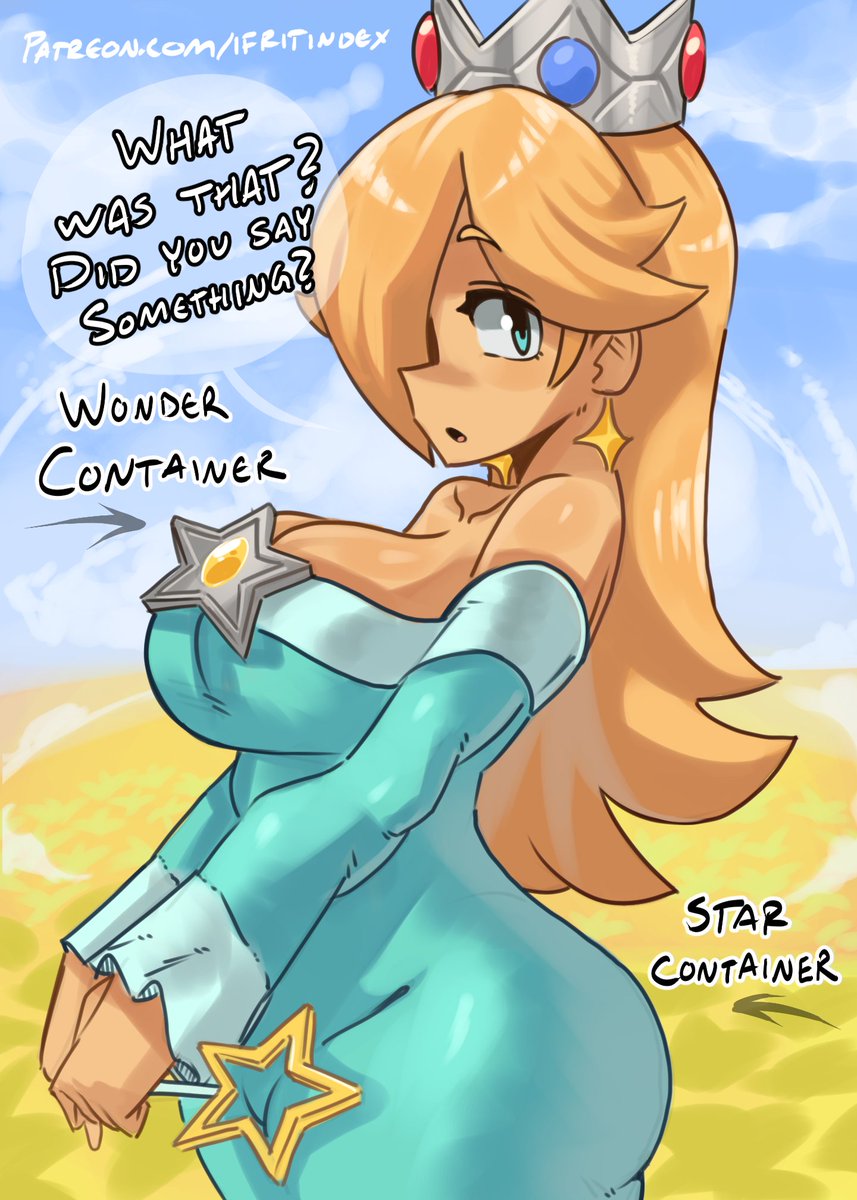 MoxyDraws's tweet photo. Rosalina is so full https://t.co/YxTsAsjaV1