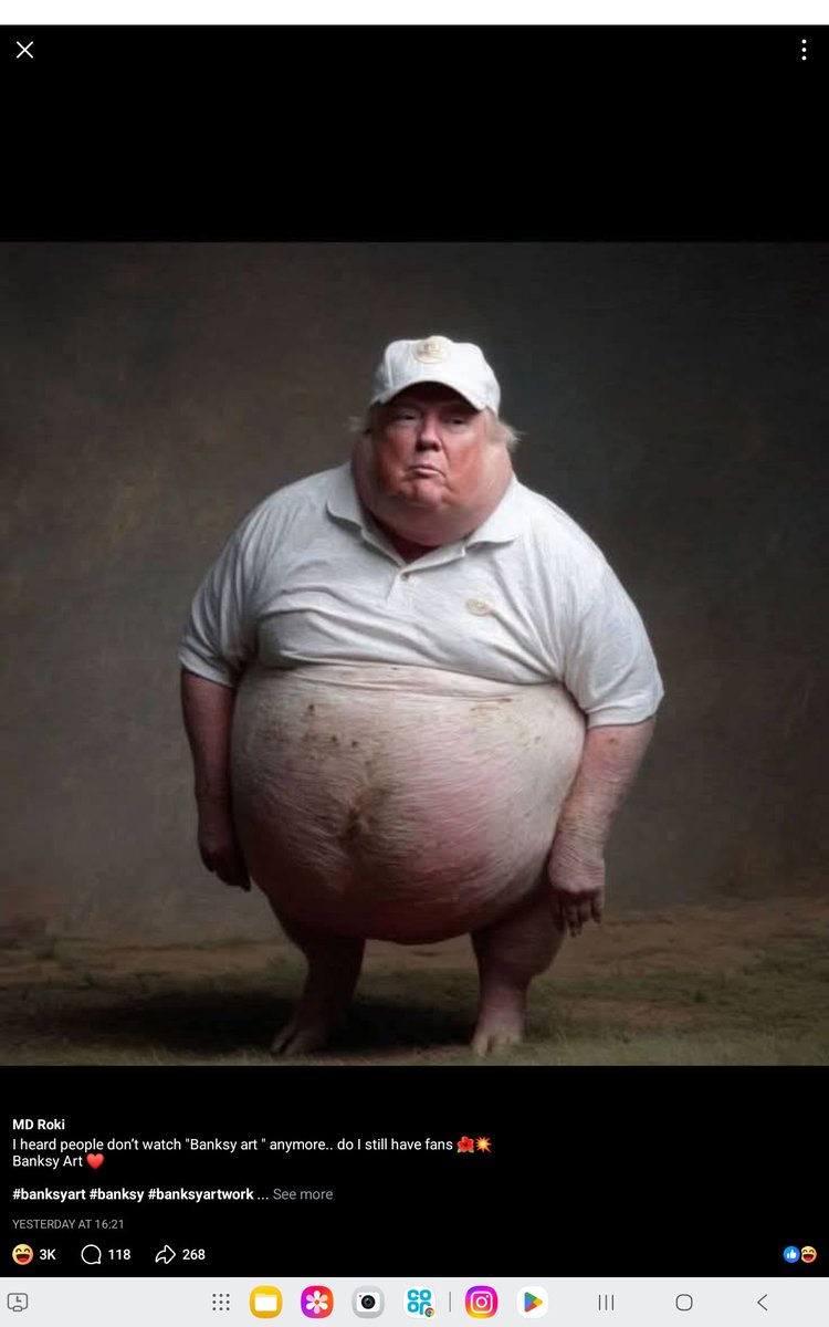 samrlr's tweet photo. @Suzierizzo1 It's probably Anti depressions working with this Orange Blob 😂🤣 https://t.co/CPAsOWlaCV