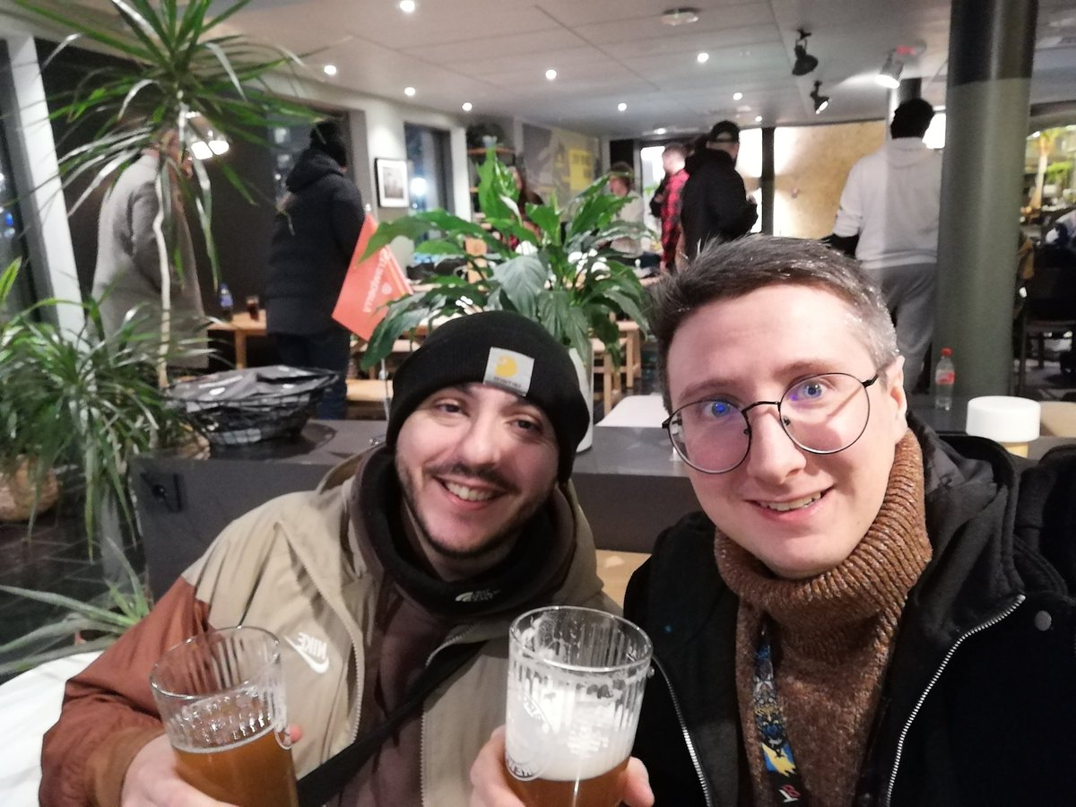 RuysberghWim's tweet photo. The Belgian representatives are fueling up for the lcq tomorrow https://t.co/qm1uE79Sbt