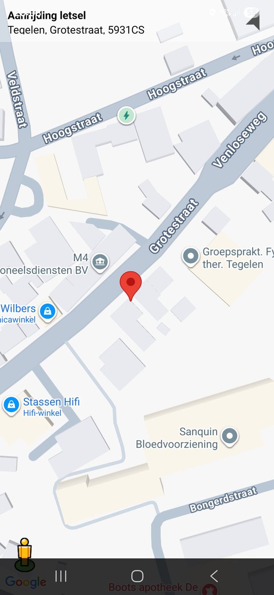Aanrijding met letsel op de Grotestraat in Tegelen