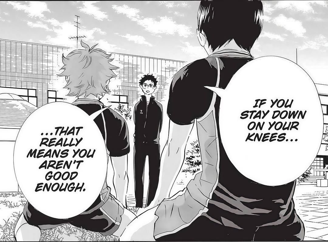 shobiocat's tweet image. it was never just abt volleyball