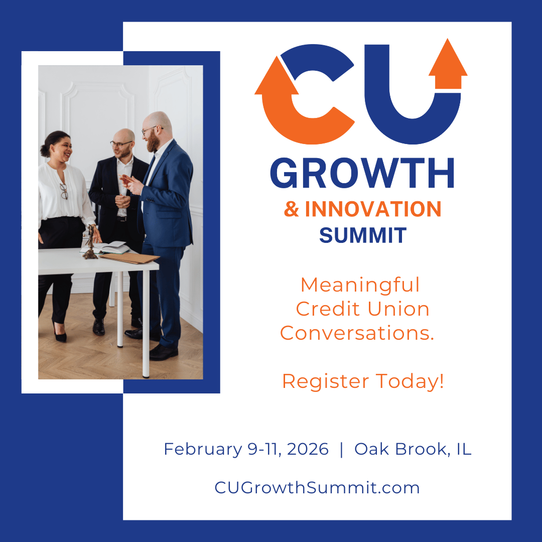 CUGrowthSummit's tweet photo. 🧩 Big ideas. Real conversation. Actionable insights.

Join CU leaders at #CUGI26 for breakout sessions that drive results.
🎟️ https://t.co/CQUCtrTGKC

📍 Oak Brook, IL | Feb 9–11, 2026
#CreditUnions #CULeadership https://t.co/Xa027GCVh0